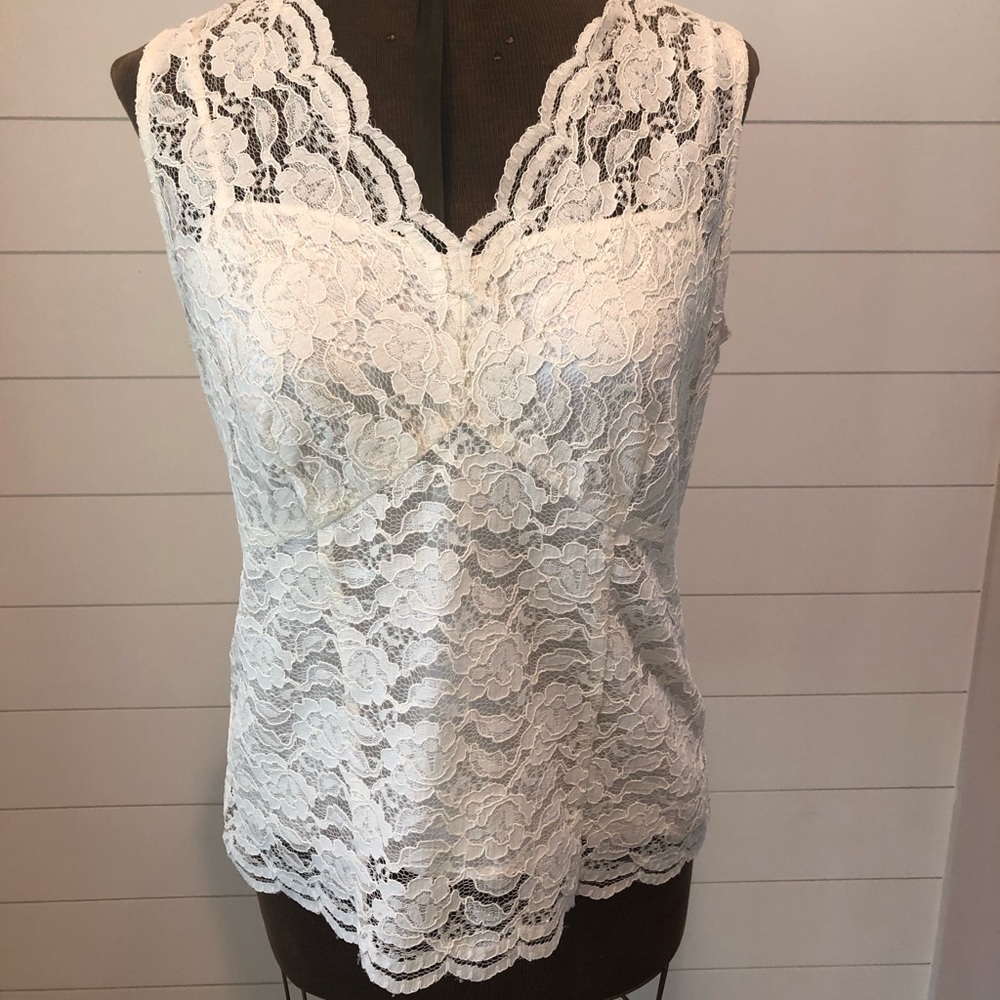 Ann Taylor Factory Lace Top